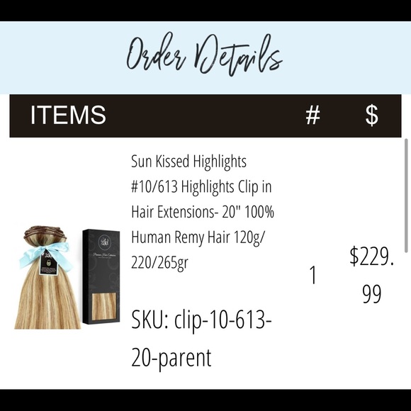 Zala hair extensions sunkissed highlights # 10/613 - Picture 3 of 6